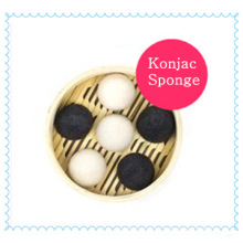 Skincare Konjac Sponge Esponja de limpieza Esponja de color